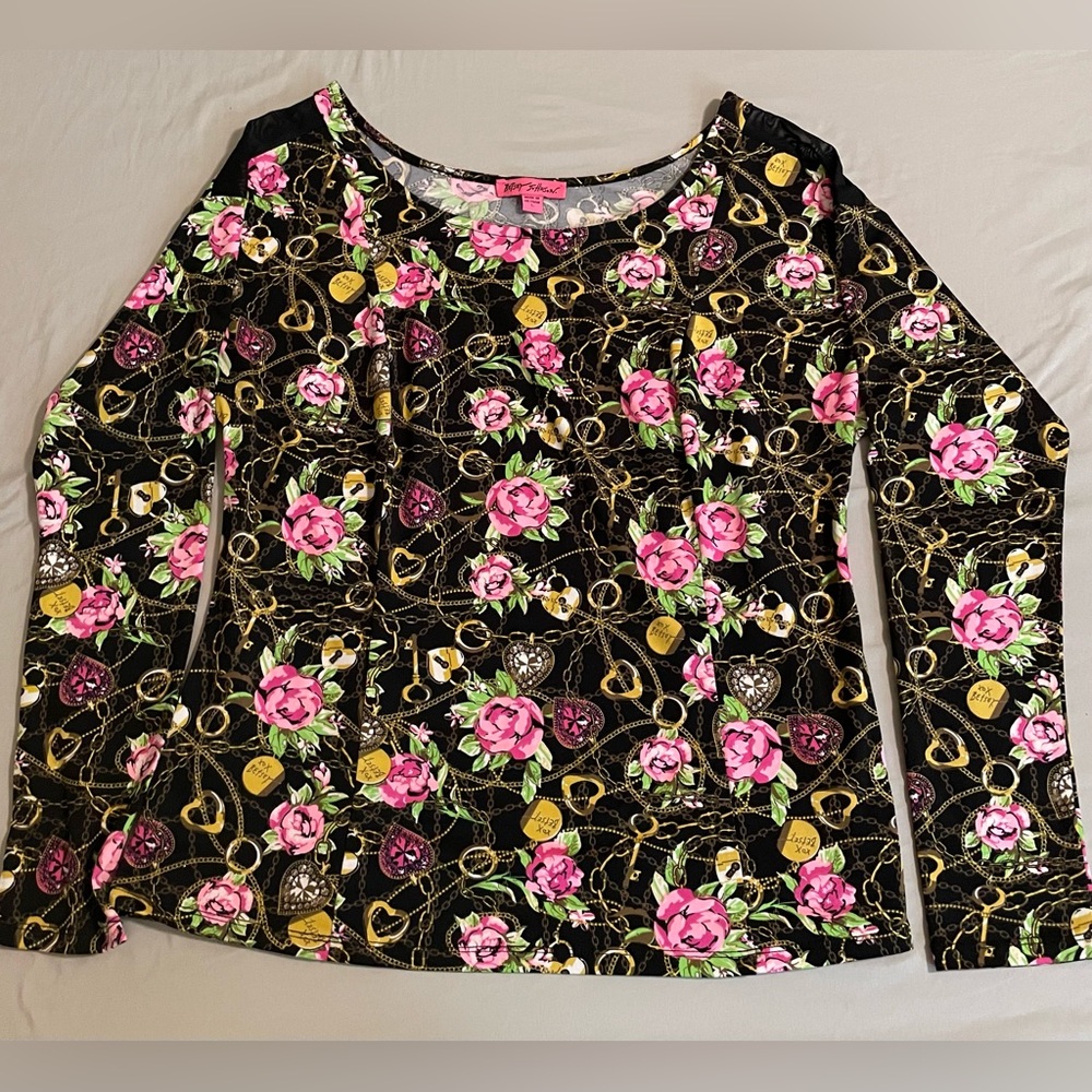 L Betsey Johnson Long Sleeve